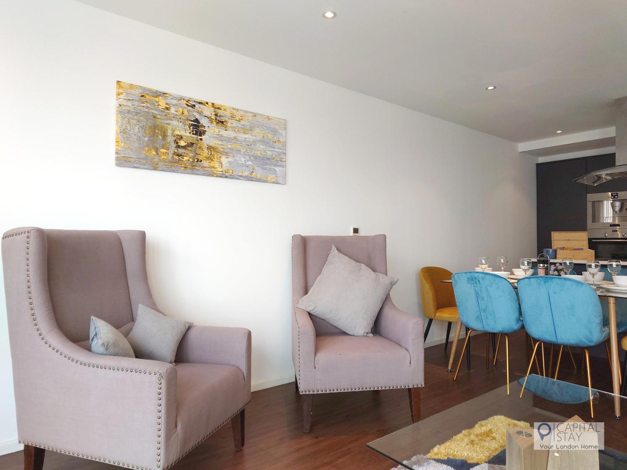 Deluxe Two Bed Apartment By London Excel & O2 Ngoại thất bức ảnh