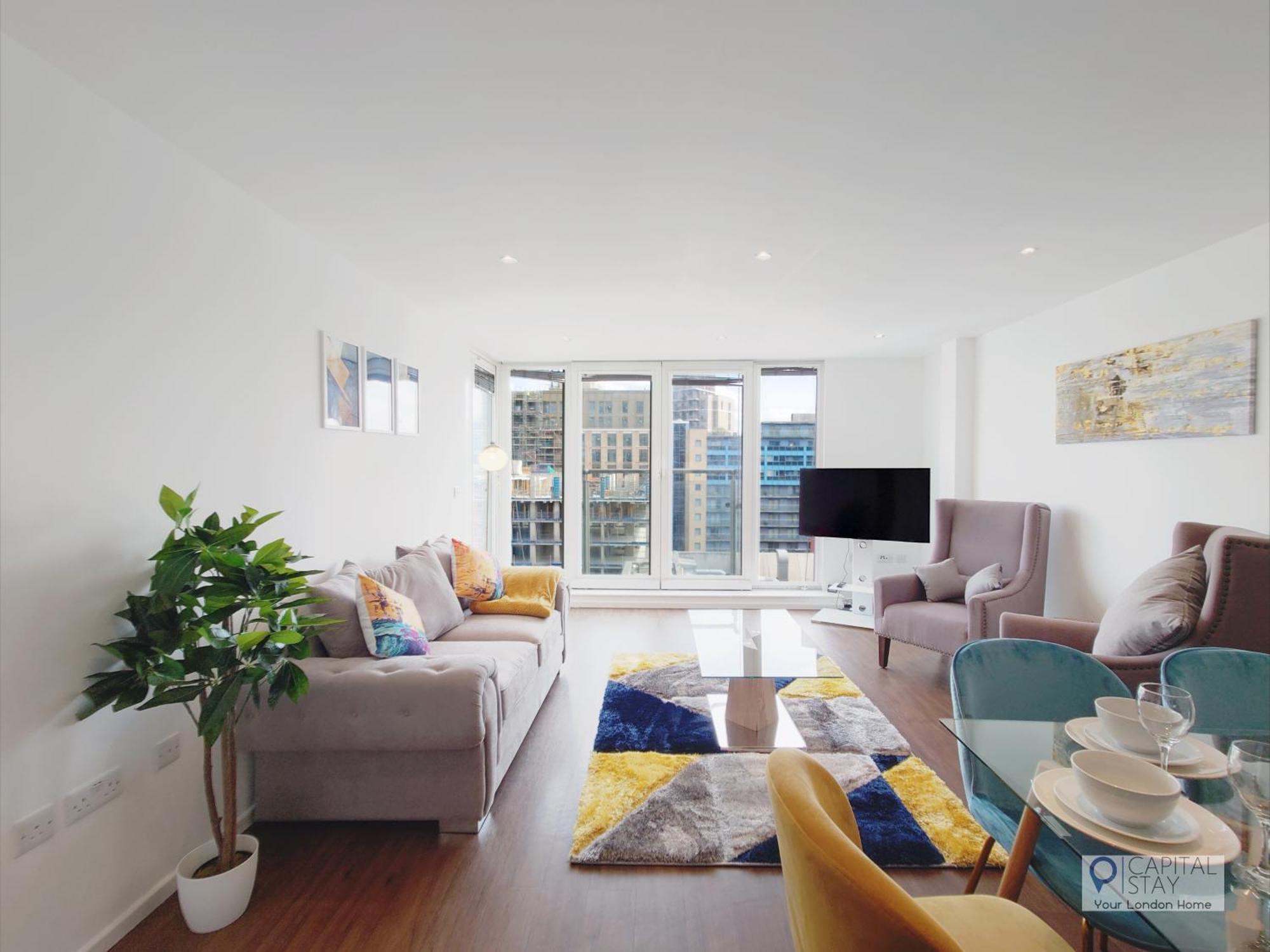 Deluxe Two Bed Apartment By London Excel & O2 Ngoại thất bức ảnh