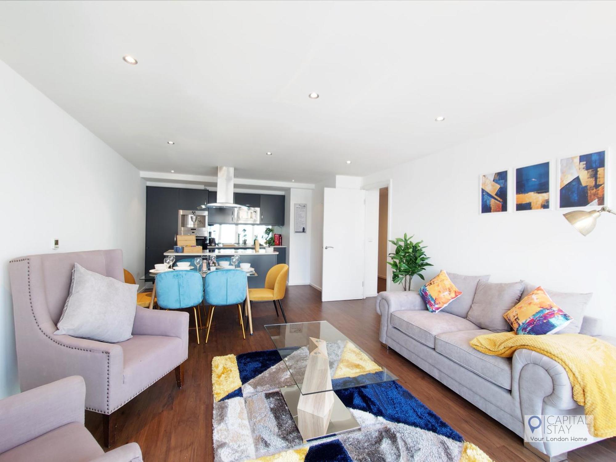 Deluxe Two Bed Apartment By London Excel & O2 Ngoại thất bức ảnh